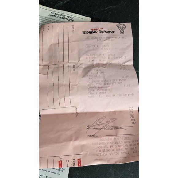 Vintage 1980 Advanced Gravis Analog Joystick Controller IBM PC Flightstick 15pin - Picture 8 of 12